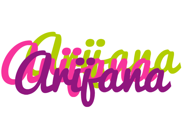 Arijana flowers logo