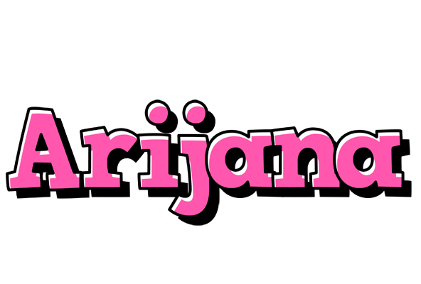 Arijana girlish logo