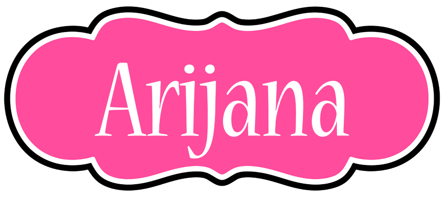 Arijana invitation logo