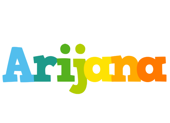 Arijana rainbows logo