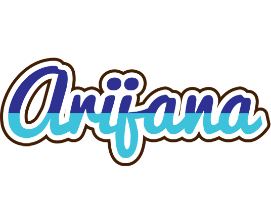 Arijana raining logo
