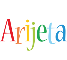 Arijeta birthday logo