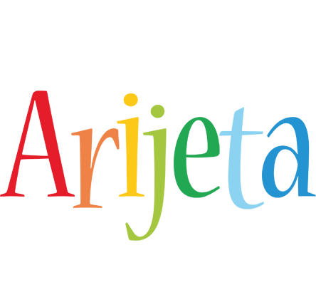Arijeta birthday logo