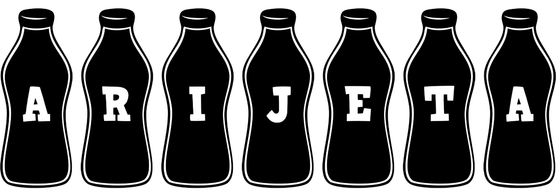 Arijeta bottle logo