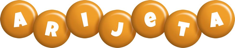 Arijeta candy-orange logo