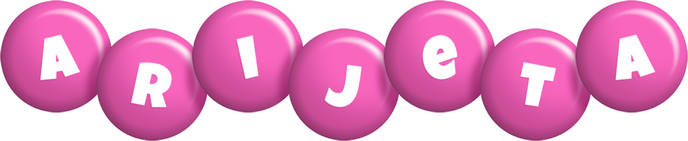 Arijeta candy-pink logo