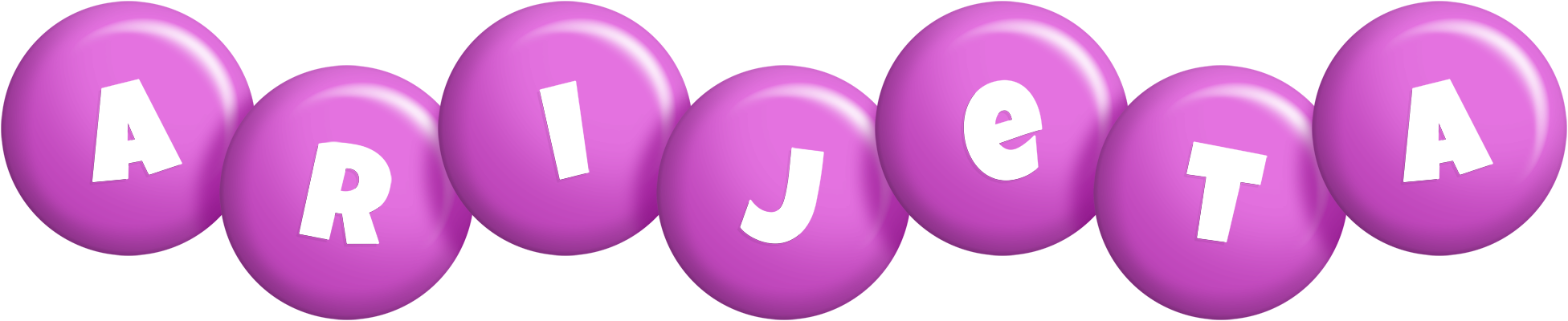 Arijeta candy-purple logo