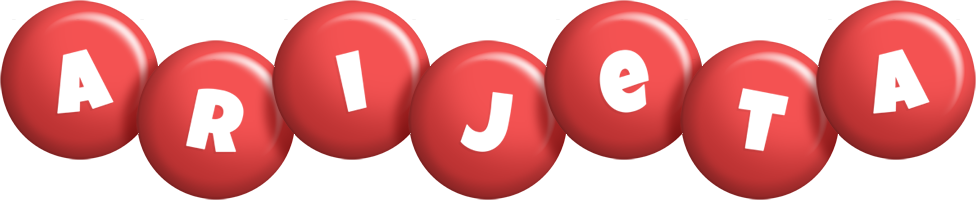 Arijeta candy-red logo