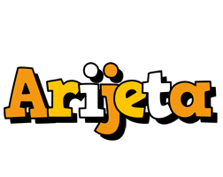 Arijeta cartoon logo