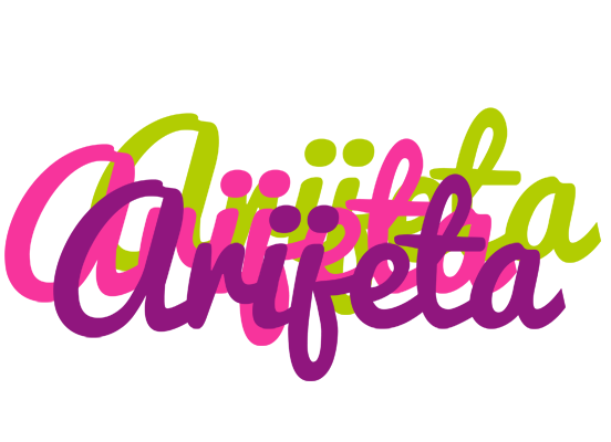 Arijeta flowers logo