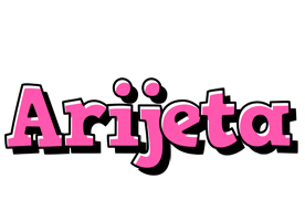 Arijeta girlish logo