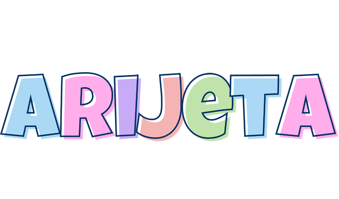 Arijeta pastel logo