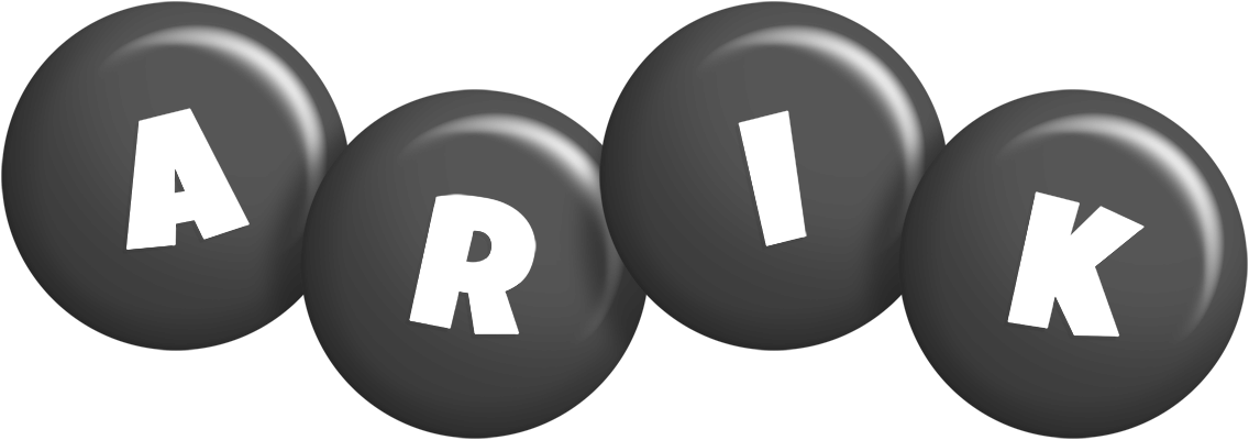Arik candy-black logo