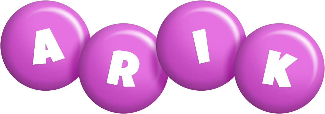 Arik candy-purple logo