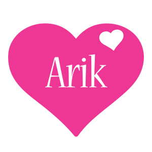 Arik love-heart logo