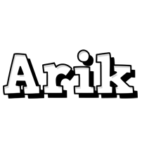 Arik snowing logo