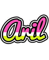 Aril candies logo