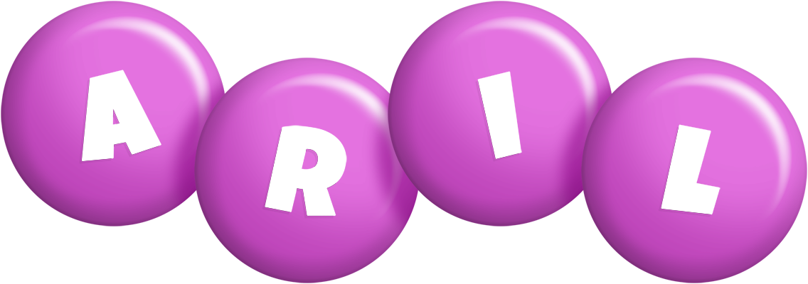 Aril candy-purple logo