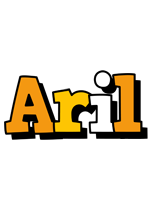 Aril cartoon logo