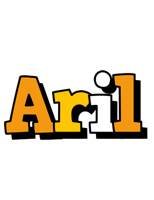 Aril cartoon logo