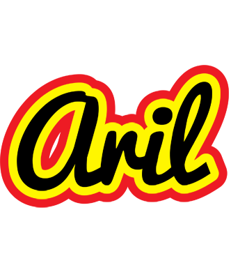 Aril flaming logo