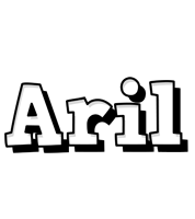 Aril snowing logo