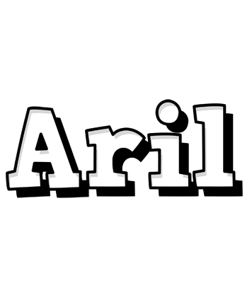 Aril snowing logo