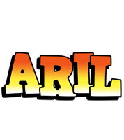 Aril sunset logo