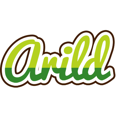 Arild golfing logo