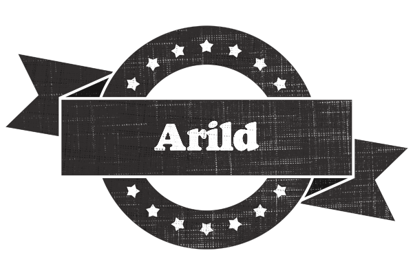Arild grunge logo