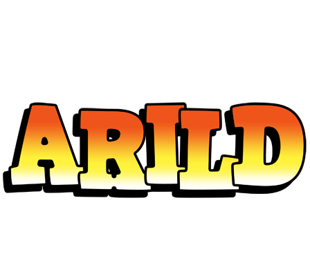 Arild sunset logo