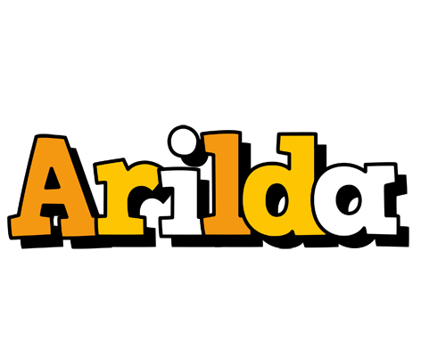 Arilda cartoon logo