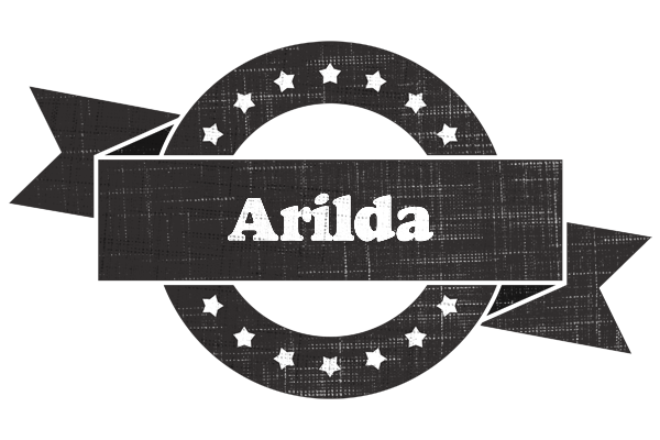 Arilda grunge logo