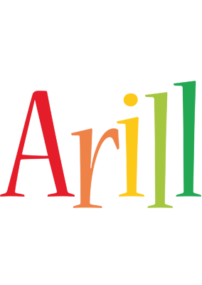 Arill birthday logo