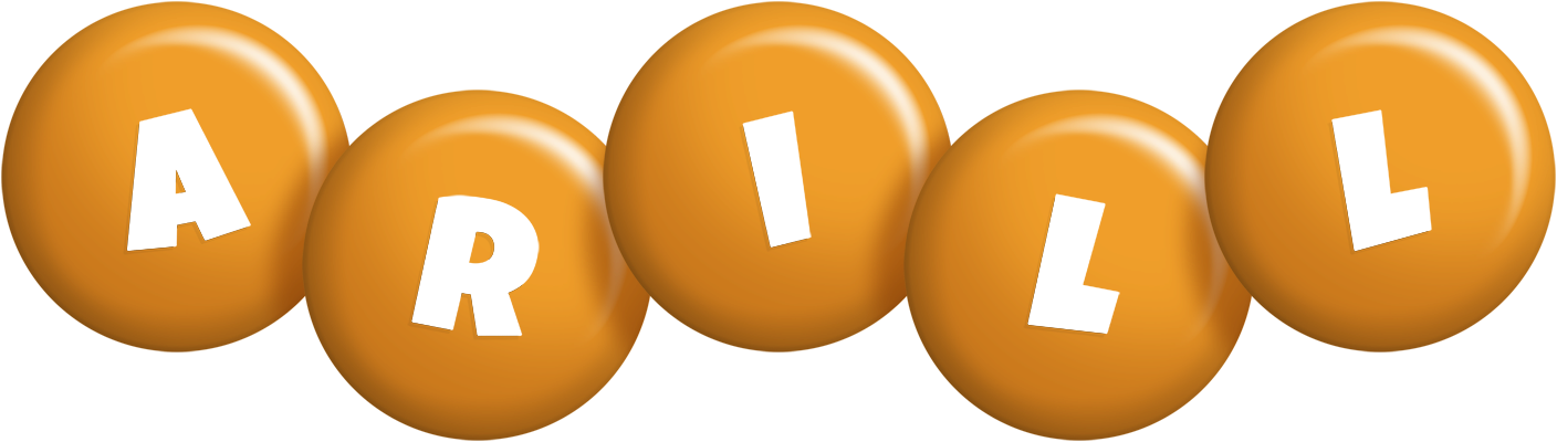 Arill candy-orange logo
