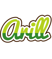 Arill golfing logo