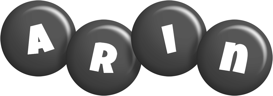 Arin candy-black logo