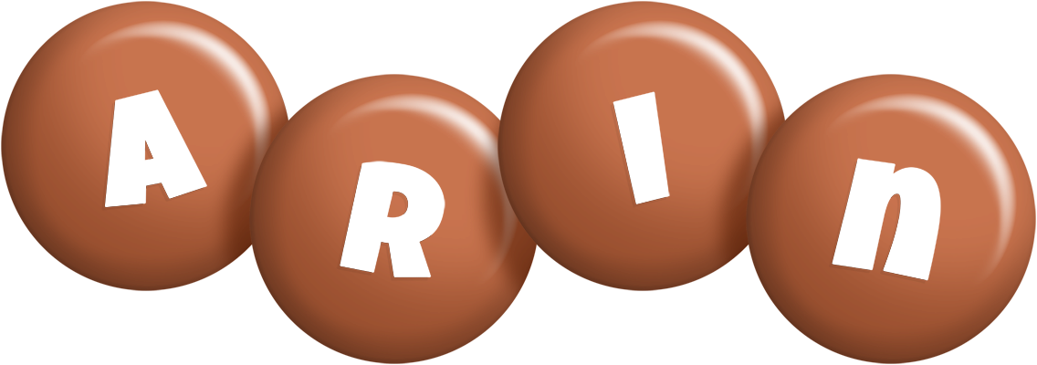Arin candy-brown logo