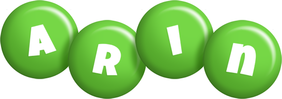 Arin candy-green logo