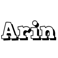 Arin snowing logo