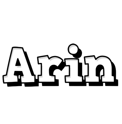 Arin snowing logo