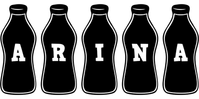 Arina bottle logo