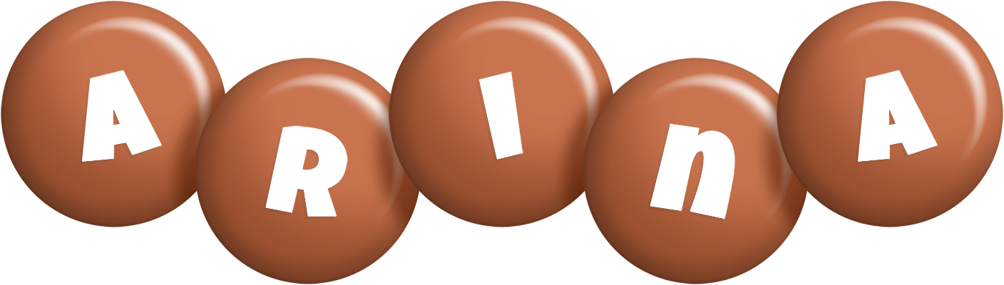 Arina candy-brown logo
