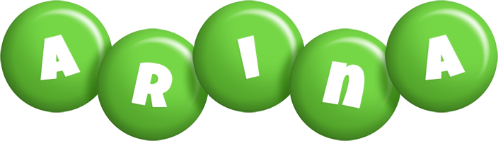 Arina candy-green logo