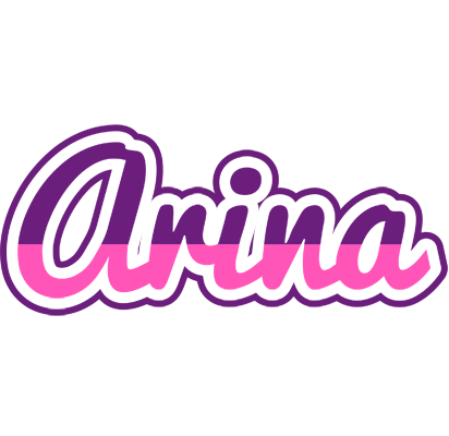 Arina cheerful logo