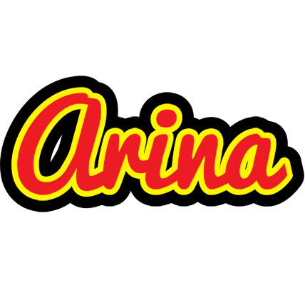 Arina fireman logo