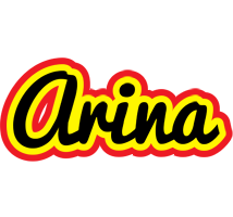 Arina flaming logo