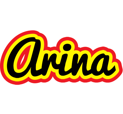 Arina flaming logo