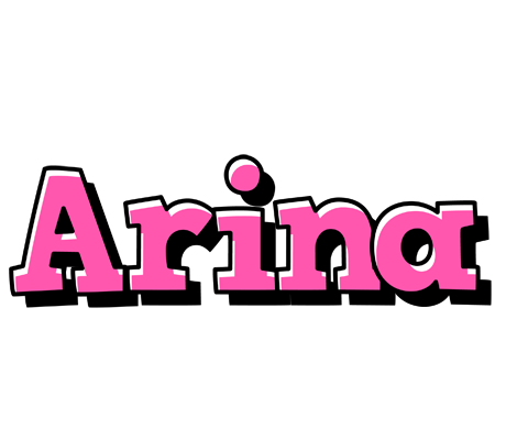Arina girlish logo