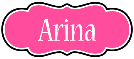 Arina invitation logo